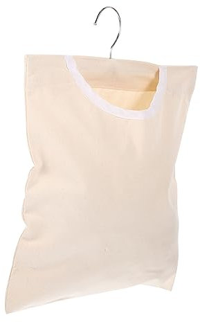 Alipis Hanging Clothespin Bag Hook 1pcs Clothes Pin Holder Organizer for Laundry Storage Sturdy Fabric Storage Bag for Bathroom and Wardrobe