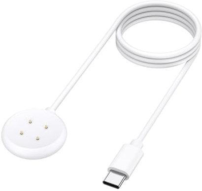 Tobfit ladekabel Ladegerät Nur für Google Pixel Watch 2,USB C Ladekabel für Google Pixel Watch 2(Weiss 100cm)