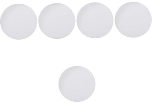 DOITOOL 5st Deckenstrahler Zubehör Diffusor Kronleuchter Deckenleuchten Blendfreier Lampenschirm Leichte Abdeckung Lampenschirm Zum Austauschen Deckenlampenschirm Pvc Weiß