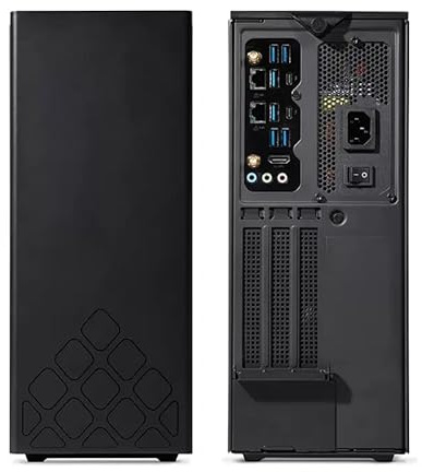 Intel NUC 13 NUC13RNGi5 Extreme Gaming Mini PC de bureau avec 13e génération i5-13600K, 5,1 GHz, 14 cœurs, 20 fils (4 Go DDR5 2 To SSSD)