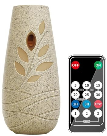 Ptdfjspt 1 Umweltfreundlicher Duftdiffusor in Blattform mit Automatischem Timer, Geeignet für Den Einsatz zu Hause und im Büro
