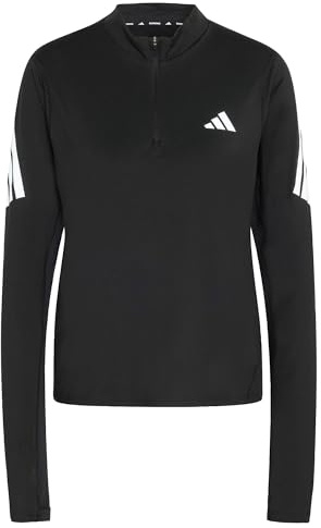 adidas Women's adi365 Iconic Running Pullover, Reißverschluss bis zur Brust