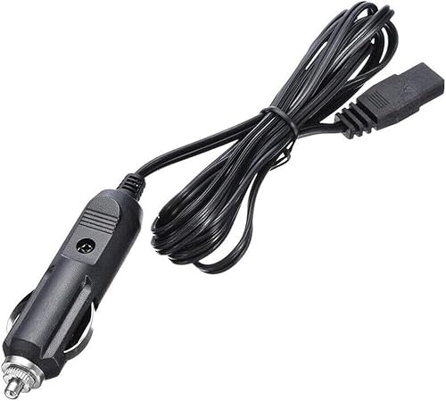 FANTIA 12V 2M Extension Cord Car Cooler Cool Box Fridge DC Cable Power Adapter, 12V Extension Cord Mini Refrigerator 2 Pin Lead Cable Plug Wire