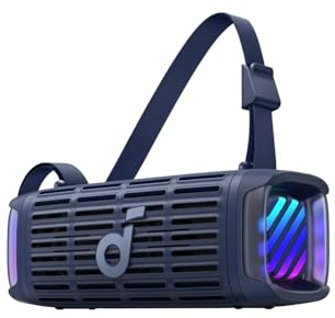 soundcore Boom 3i by Anker bluetooth speaker, Rugged Outdoor Speakers, IP68 Waterproof, Floating Playback, Saltwater Resistant, 50W Portable Speaker, Bluetooth 5.3, 16-Hour Playtime(Renewed)