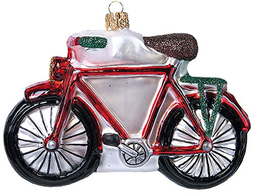 Gartenschätze Christbaumschmuck Weihnachtskugel Fahrrad 1751