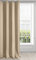 Eurofirany Logan Vorhang Blickdicht, Blackout, Satin Verdunkelungsvorhang mit Ösen-1 STK. Ösenvorhang, Elegant, Glatt, Einfarbig, Wohnzimmer, Schlafzimmer, Beige, 135x250 cm