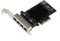 KALEA-INFORMATIQUE PCIe 2.5 LAN Quad Gigabit ethernet 10 100 1000 2500 1G 2.5G 4 porte RJ45. Con chipset Realtek RTL8125