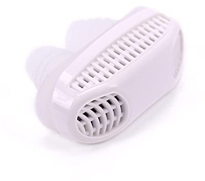 Purificador De Aire Antirronquidos Para Aliviar La Congestión Nasal, Dispositivo Para Roncar, Ventilación, Ronquido, Pinza Para La Nariz, Color Blanco