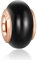LaMenars Nero opaco di Murano Viola Opaco 925 Perline in Argento Sterling Adatto a Bracciali, Gioielli di Compleanno di Halloween Regali Donne Ragazze