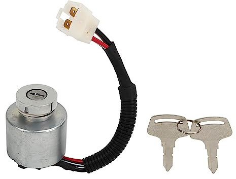 Interrupteur D'allumage Démarreur Interrupteur à clé D'allumage 66101 55200 Remplacement Sensible pour TG1860G ZD18 ZD18F ZD21 ZD21F ZD28 ZD28F