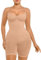 FeelinGirl Shapewear Damen Body Shaper Bauchweg Sculpting Nahtloser Atmungsaktiver Bodysuit mit Verstellbarem Schultergurt Überbrust V-Ausschnitt Ton 3XL/4XL