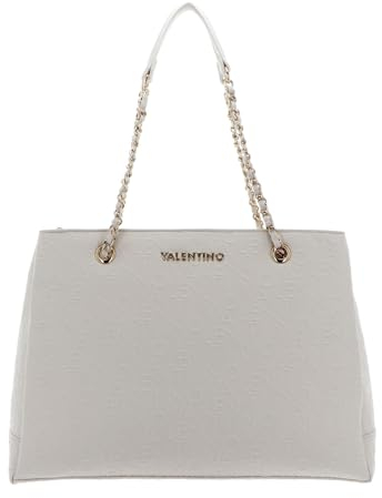 VALENTINO Relax Shopping Bag M Ecru