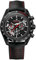 Pagani Design 1779 Luxus Herren Quarzuhr Mond Chronograph Skelett AR Synthetischer Saphir VK63 Uhrwerk Lederband Wasserdicht Sportuhr Full Schwarz, rot