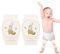 Saituo Home Knieschoner Kinder Knieschoner Baby Krabbelhilfe für Babys Krabbelschoner Knie Baby-KnieschüTzer zum Krabbeln Anti Rutsch Geeignet für Babys im Alter von 0–8 Jahren (Kaninchen)