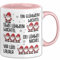 Weihnachten Tasse Geschenk Glühwein Ein Glühwein Wichtel Swei Glühwein Wichtel Geschenkidee Lustiger Spruch Kaffee-Becher (Rosa)