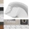 Froadp PVC Bodenbelag Selbstklebende Fliesen 30 x 30 cm Quadrat Fliesenoptik Vinylboden Bodenfliesen für Wohnzimmer Küche Balkon Rutschfest Wasserfest Boden Fliense (Typ 3, 54 Stück - 5,02m²)