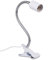 Douille E27 avec Pince et Câble pour Lampe Reptile, max. 150W, AC 220V, 360° Flexible Douille Céramique E27 avec Interrupteur pour Tortue, Lampe Chauffante (sans ampoule), Blanche