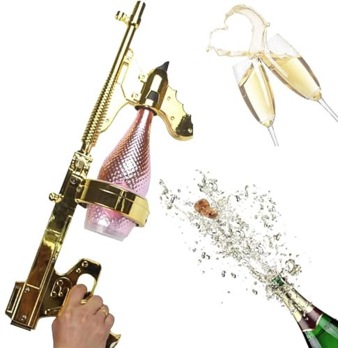 YANGYMM Champagne Spray Gun, Multi-Function Beer And Drink Gun Shooter, Alcohol Shot Squirt Tool, For Birthday Parties, Weddings, Pool Parties, Christmas Bar Atmosphere Props