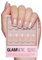 Glamnetic Press On Nails - La Perle | Squoval White Nails with French Tips, Reusable Stick On Fake Nails with Glue | Salon Quality | 15 Sizes - 30 Nail Kit