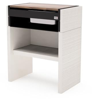 TUOZI - Modulo lavabo con base Venit Flex O per barbecue da cantiere prefabbricato (bianco, 78 x 47 x 47 cm), uso esterno