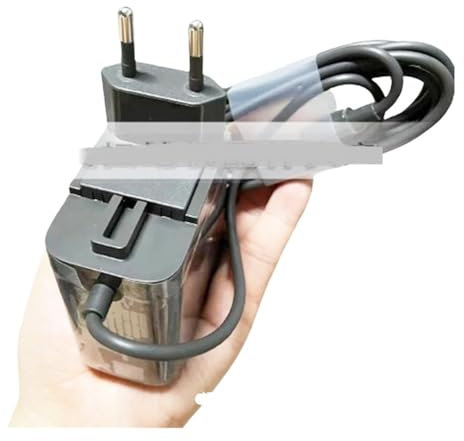WVGFAUXA Adaptador De Corriente For Roborock H7, Compatible con Aspiradoras Inalámbricas De Mano. Adaptador De Corriente For Cargador, Enchufe Europeo.(White)