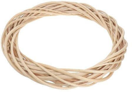 Healifty Grapevine Vine Branch Wreath 30cm Diameter Natural Wooden Twig Handwoven Decorative Circle for Home Door Wall Crafts