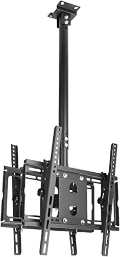 GPWDIEJB Support de Montage TV Plafond Multifonction, Compatible avec la Plupart des écrans LCD de 32 à 55 Pouces, pour répondre aux Besoins de visionnage de la télévision sous différents Angles. Sup