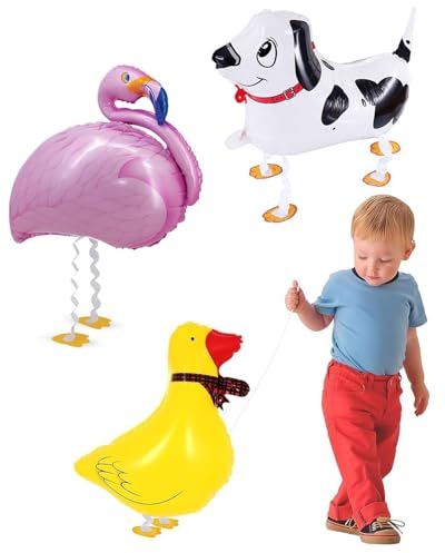 MOPZIJA 3PCS aufblasbare tiere,Flamingo Folienballons, Flamingo Luftballons, Rosa Flamingo Ballons Groß, Ballons Flamingo für Hochzeit Geburtstag Party Dekoration, Überraschung Geschenk für Freundin