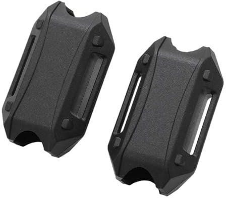 Crash Bars Block Für G310GS G310R HP2 Enduro Sport HP4 HP R1250GS Motorrad Motor Sturzbügel Schutz Stoßstange Dekorativer Schutzblock 25MM Motorrad Stoßstangenblock Schutz Dekor(Black -A)
