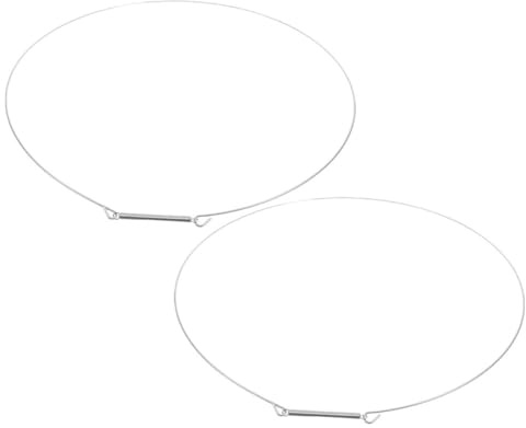 Kichvoe Guarnizione Porta Lavatrice Anello di Tenuta in Filo D'acciaio Argento 36cm 2 Pezzi per Protezione Migliorata e Supporto Robusto in Lavatrice