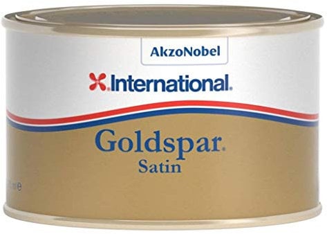 International Goldspar Satin Yacht Varnish 375ml Tin