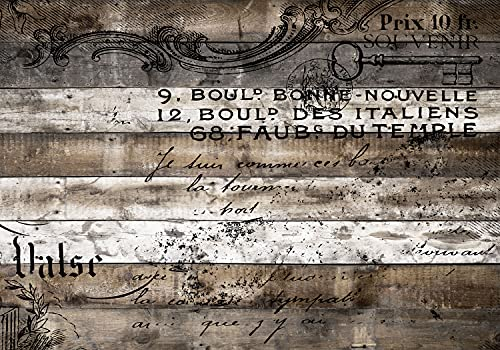 decomonkey Fototapete Holz Vintage 400x280 cm XL Tapete Fototapeten Vlies Tapeten Vliestapete Wandtapete moderne Wandbild Wand Schlafzimmer Wohnzimmer Holzwand Retro