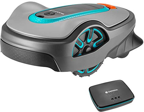Gardena 19113-20 Robot Tosaerba Set Smart, SILENO Life, fino a 750 m², App Control