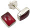 SilverStarJewel Rabatt Schmuck Karneol Ohrringe 0,8 cm 925 Sterling Silber