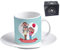 My Custom Style tazzina Espresso+piattino#Nonni-Migliori Nonni 1#60x57mm