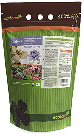 CULTIVERS Engrais Spécial Cactus Crass Plantes et Plantes Succulentes de 5 Kg - Engrais Écologique à Libération Lente et Contrôlée - 100% d'origine Biologique et Végétalienne