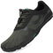 SAGUARO Barfußschuhe Herren Fitnessschuhe Damen Barfussschuhe Schnell Trocknend Traillaufschuhe Badeschuhe rutschfest Unisex Sommer Outdoor Kletterschuhe GrünSchwarz 45 EU