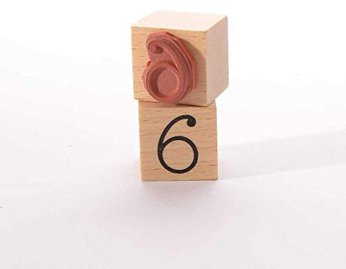 Motivstempel Titel: Ziffern - 6