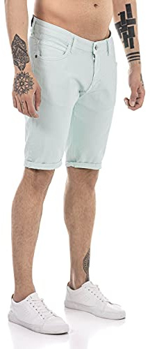 Redbridge Jeans-Shorts für Herren Kurze Hose Denim Freizeithose Chino Look