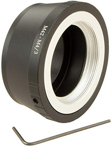 M42 Objektivadapter mit Schraubgewinde für Olympus, Panasonic Micro Four Thirds M4/3 Kamera