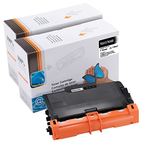 ESMONLINE 2 kompatibler Toner TN3410/TN3480 für Lasergeräte Tonerkartusche Ersatz für Brother HL-L5000D HL-L5100DN HL-L5200DW HL-L6300DW L6400DW DCP-L5500DN L6600DW MFC-L5700DN L5750DW L6800DW