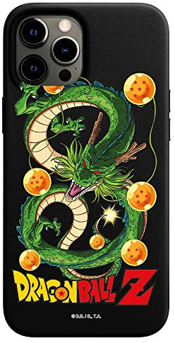 Personalaizer iPhone 12 Pro MAX Case - Black with a Dragon Ball Z Shenron and Balls Design