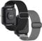 [2 Pack]Ersatzarmband Kompatibel mit Veryfitpro ID205L Watch , 19mm Dehnbare Nylonbänder mit Blackview ID205L/Yamay ID205L/Letsfit ID205L/Willful ID205L/Letscom ID205L/Fitpolo ID205L/Grv ID205L.