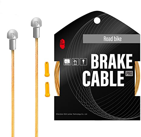Chooee Bike PRO Brake Cable for Shimano/SRAM Universal High Precision Grinding Brake Cable 2x2100mm for MTB Mountain Bike