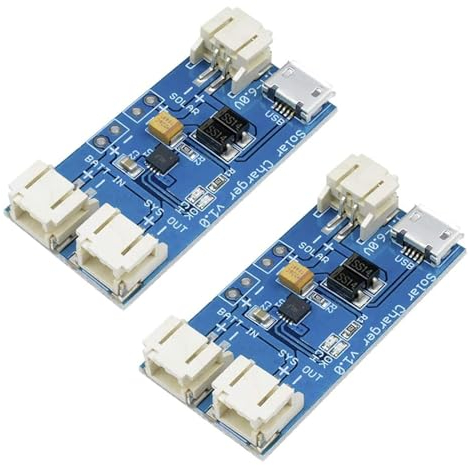 CN3065 Mini Solar Lipo Charger Board Lithium Battery Charge Chip Micro USB DIY Outdoor Application Kit Charging Board Module 2pcs