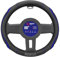SPARCO Lenkradbezüge Lenkradschoner Lenkradschutz Blau Schwarz Gummi ø37-38 cm