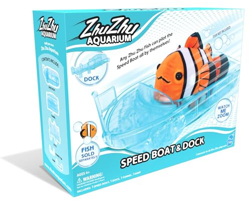 Zhu Zhu Pets Aquarium Schnellboot und Dock