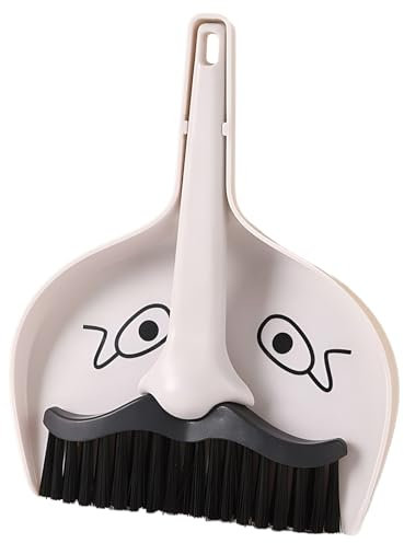 JYJLLM Ultimate Dustpan and Brush Set with Mini Brush and Kitchen Broom