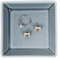 Nwvuop Plato de cerámica para joyas, soporte para anillos, cuenco para llaves, para pasillos, regalos para mujeres (azul)