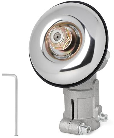 EFUTURETIME Cabezal de Engranaje de 9 Dientes y 26 mm, Universal Accesorios para Cabezal de Desbrozadora, Trimmer de Caja de Engranaje